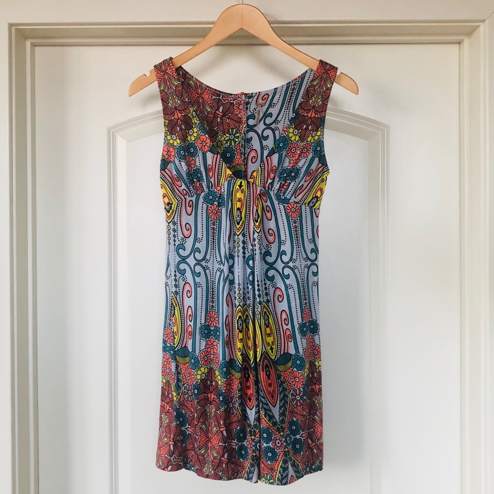 Free People Floral Mini Dress